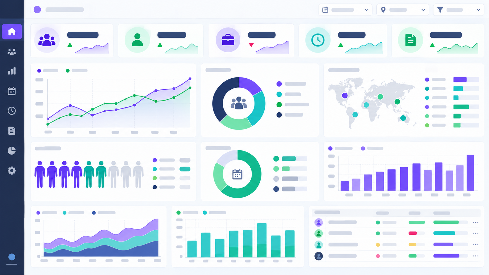 HR & Workforce Analytics dashboard